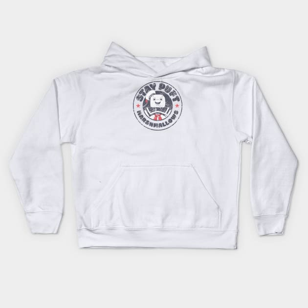 Stay Puft Marshmallows (Ghostbusters) Kids Hoodie by GraphicGibbon